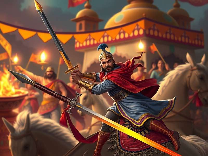 Babur's Conquest Diwali celebration